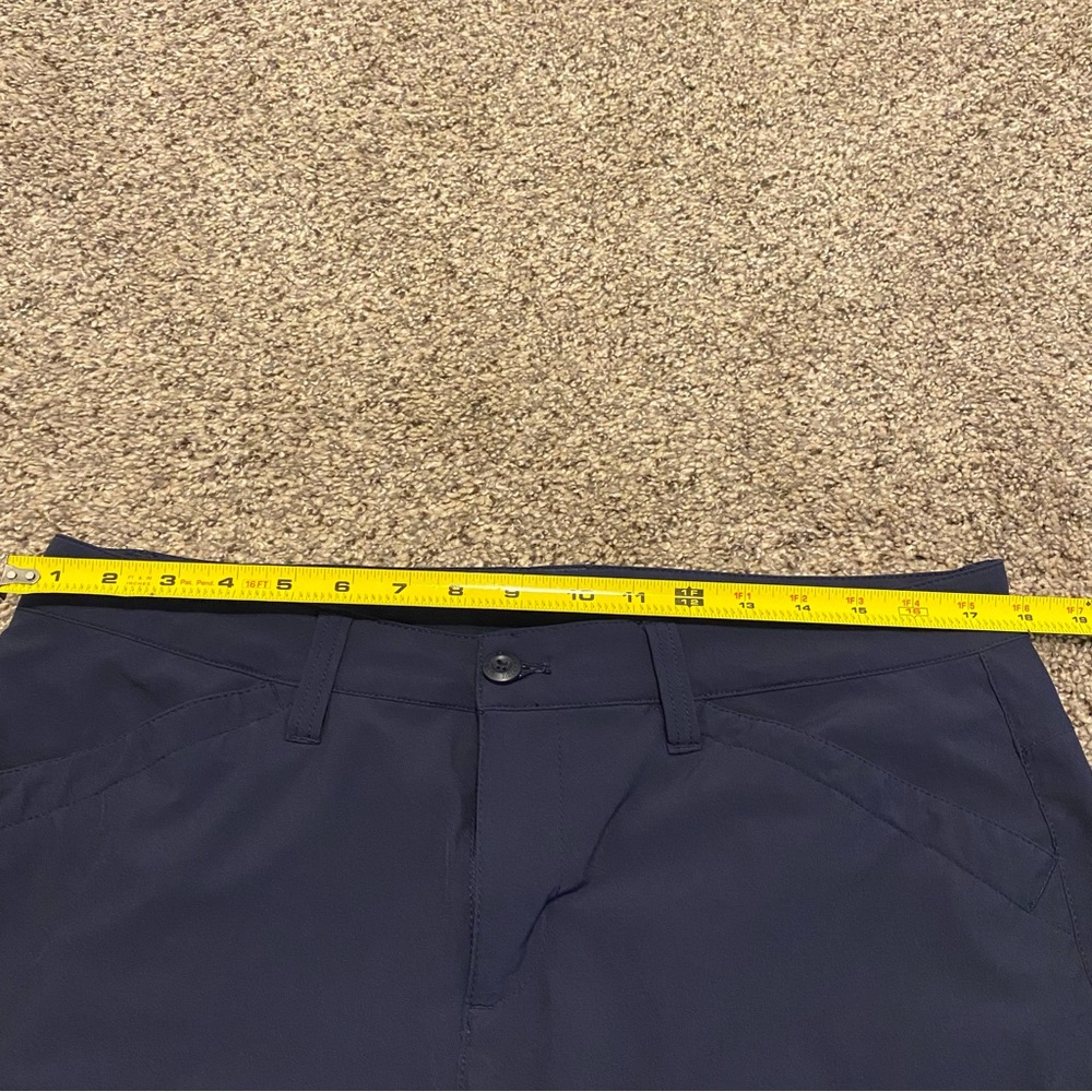 Eddie Bauer Navy Cropped Active Capris - Picture 8 of 11